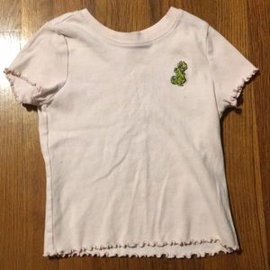Light pink graphic shirt children